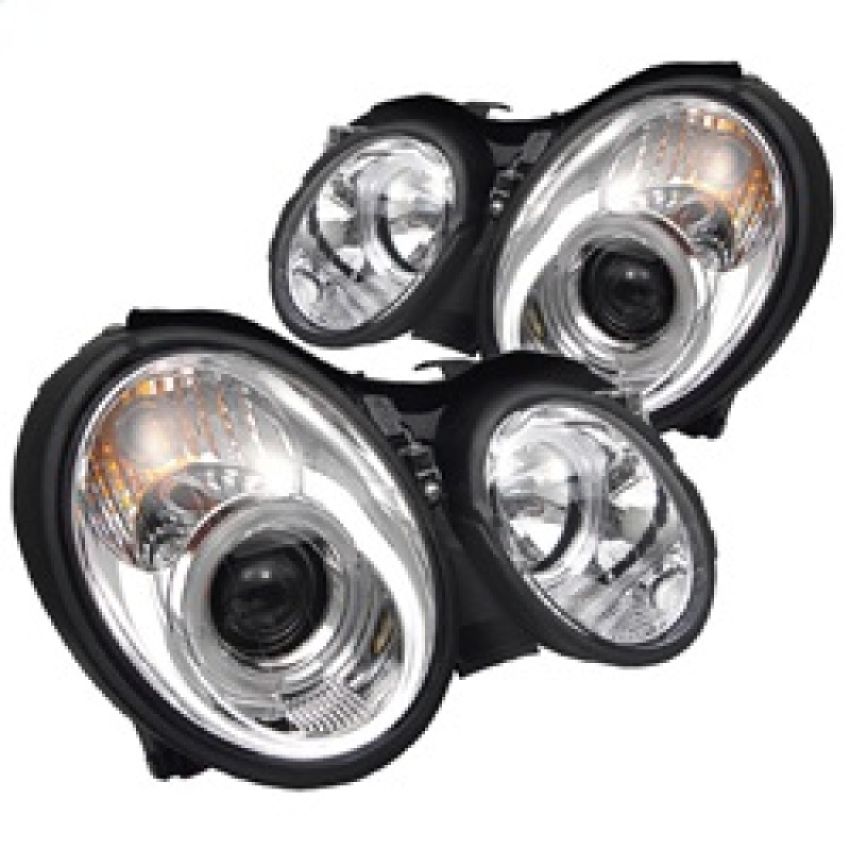 SPYDER 5011183 Projector Headlights - LED Halo - Chrome