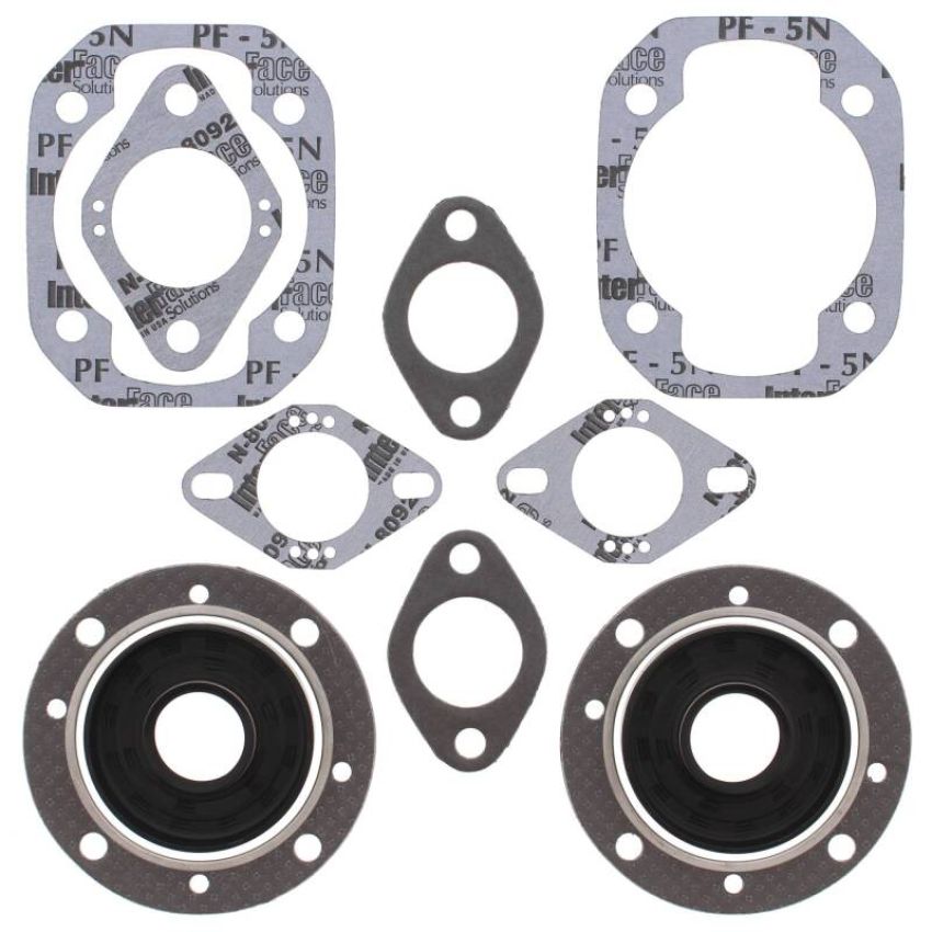 Vertex Pistons 711001Y Vertex Gaskets  Hirth 171R 17/2 FC/2 Complete Gasket Kit w/ Oil Seals