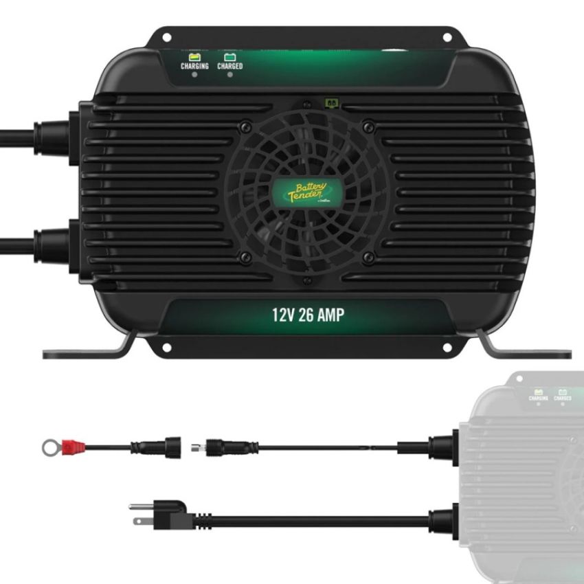 Battery Tender 022-2011-DL-WH 12V 26A Power Plus On-Board Battery Chargers