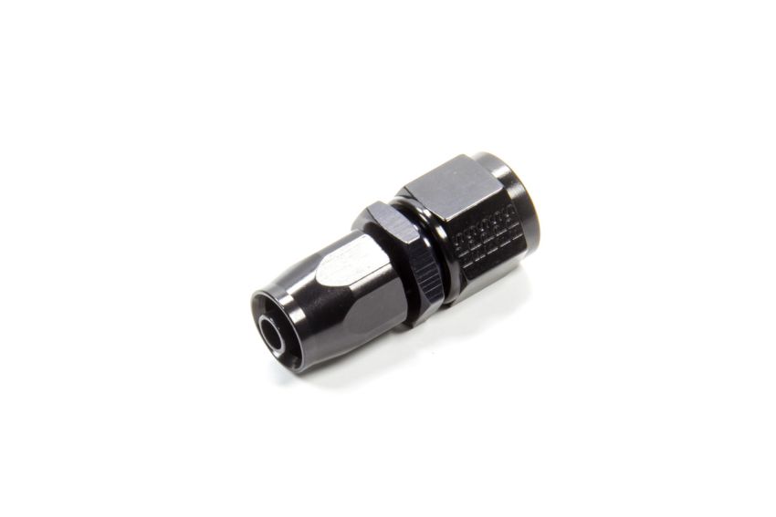 FRAGOLA FRG220107-BL Hose Fitting #8 Straight to #6 Hose Black