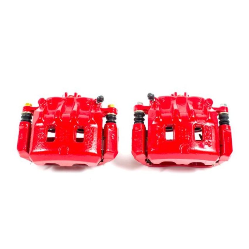 PowerStop S1948A Red Powder Coated Calipers
