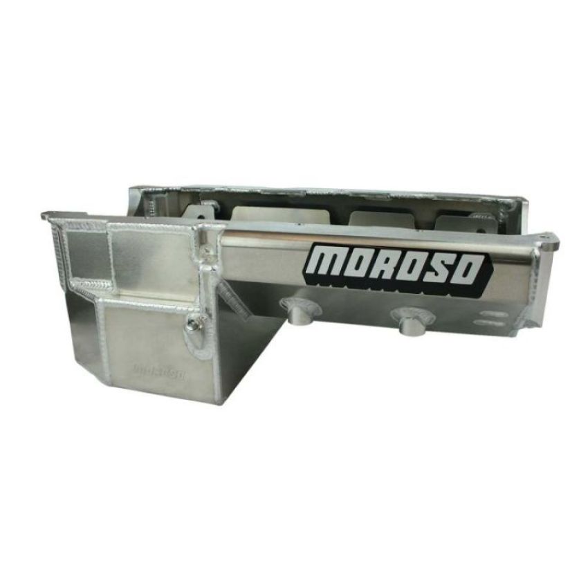 MOROSO MOR20382 BBC Gen VI Oil Pan w/Dual Power Kick Outs
