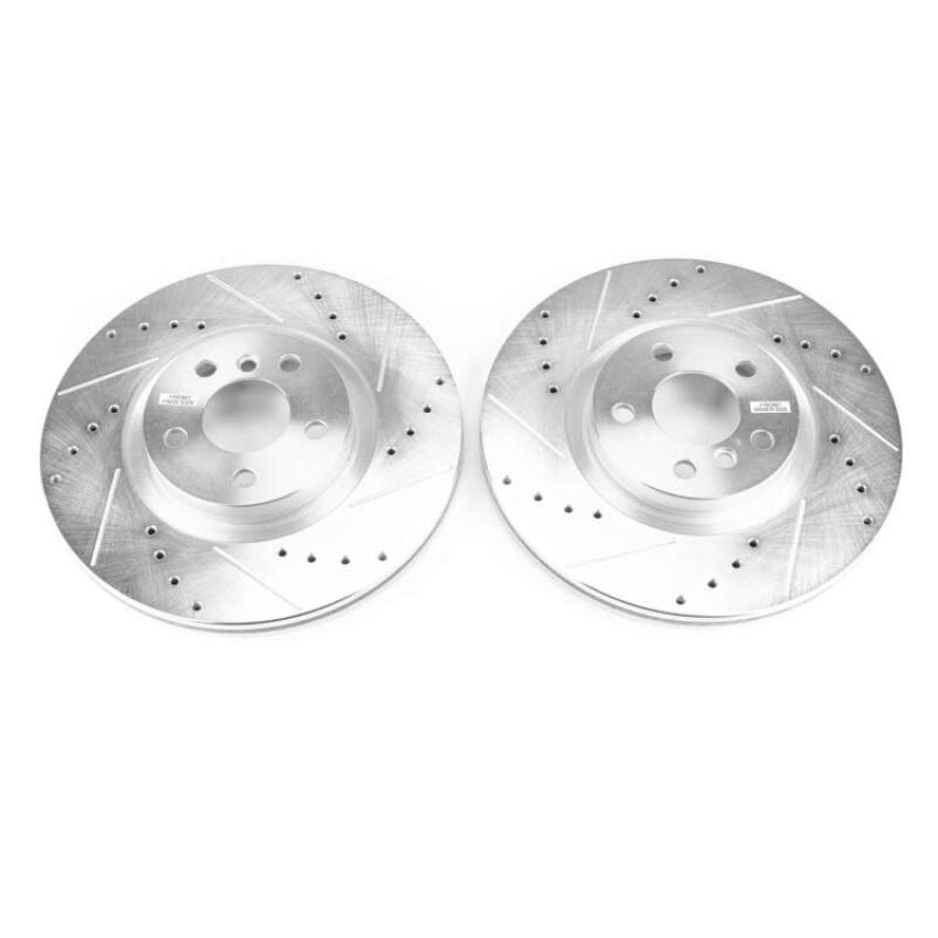 PowerStop EBR1656XPR PowerStop Evolution Performance Drilled, Slotted & Plated Brake Rotor Pair