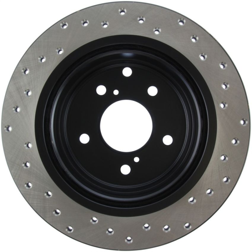 Stoptech 128.42047R Drilled Sport Brake Rotor