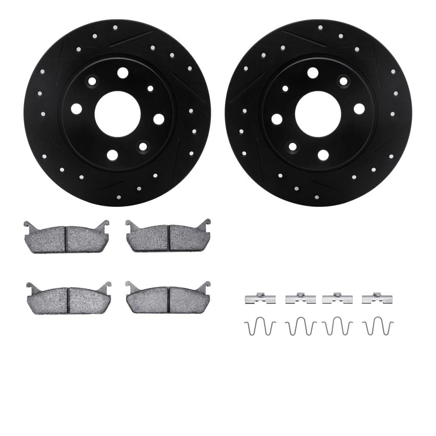 Dynamic Friction 8512-80016 Rotor Kit