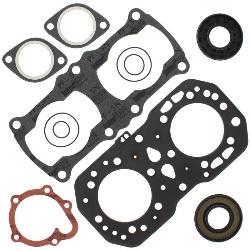 Vertex Pistons 711232 Vertex Gaskets 98-00 Polaris 500 Classic Complete Gasket Kit w/ Oil Seals
