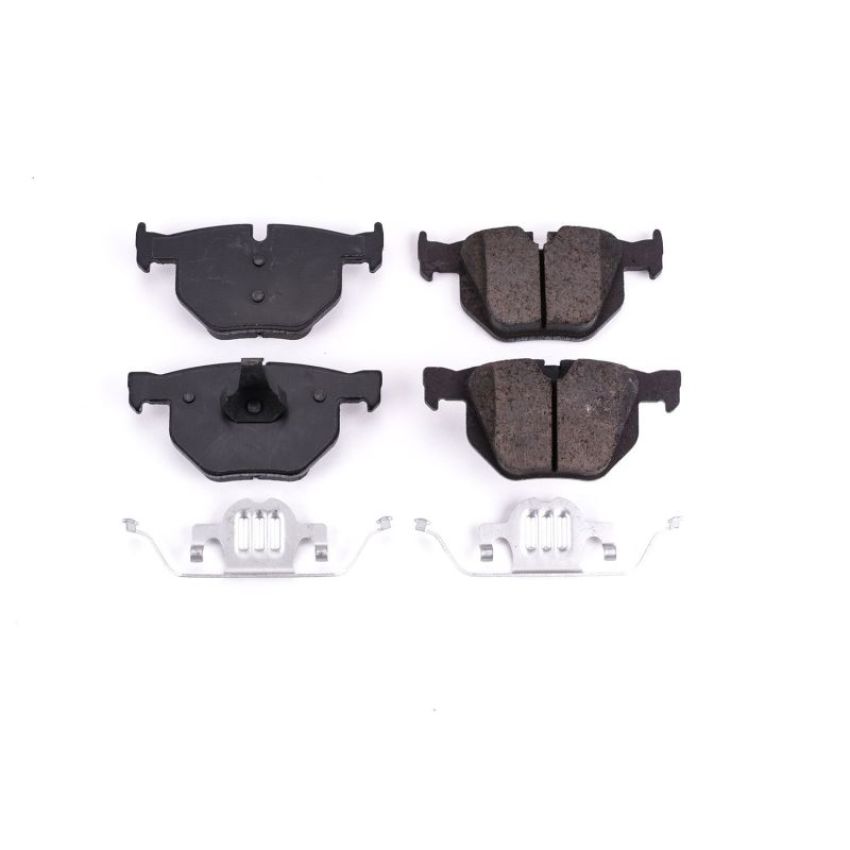 PowerStop 17-1042 PowerStop - Z17 Low-Dust Ceramic Brake Pads with Hardware