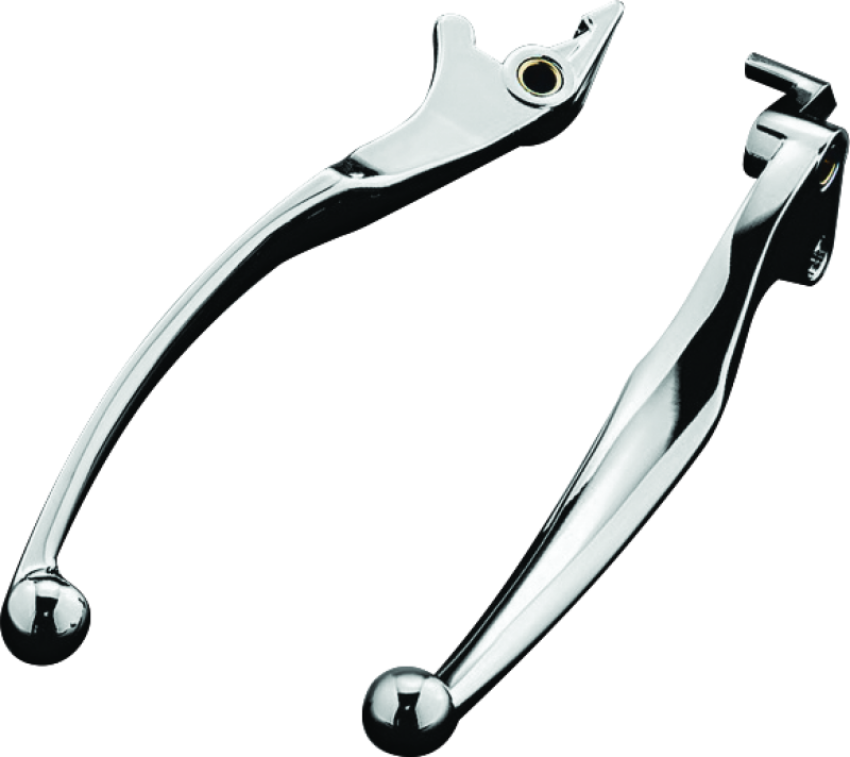 Kuryakyn 7421 Wide Style Levers For Honda Chrome