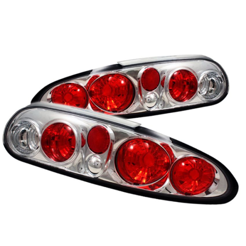 SPYDER 5001207 Euro Style Tail Lights - Chrome