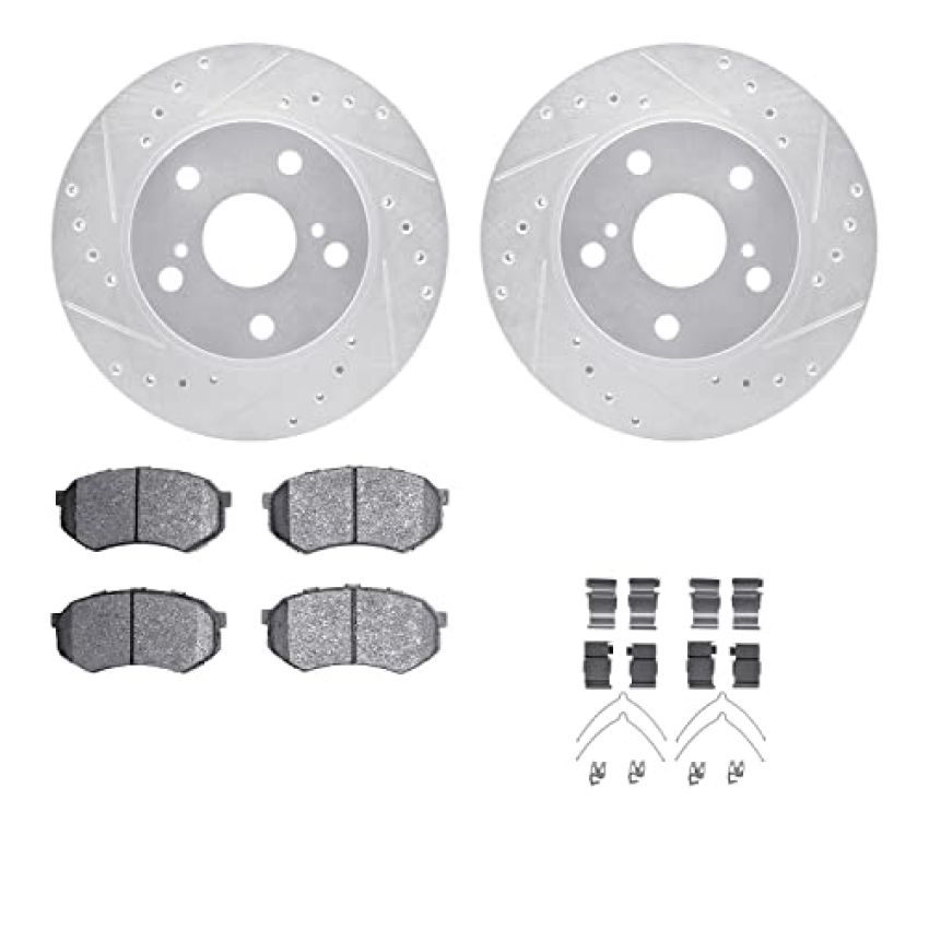 Dynamic Friction 7512-76124 Rotor Kit