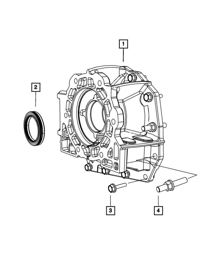 Mopar 52119498AA SEAL, Adapter