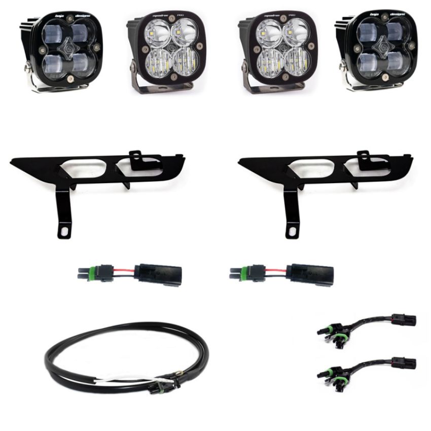 Baja Designs 447870UP Squadron SAE/Pro Fog Pocket Light Kit