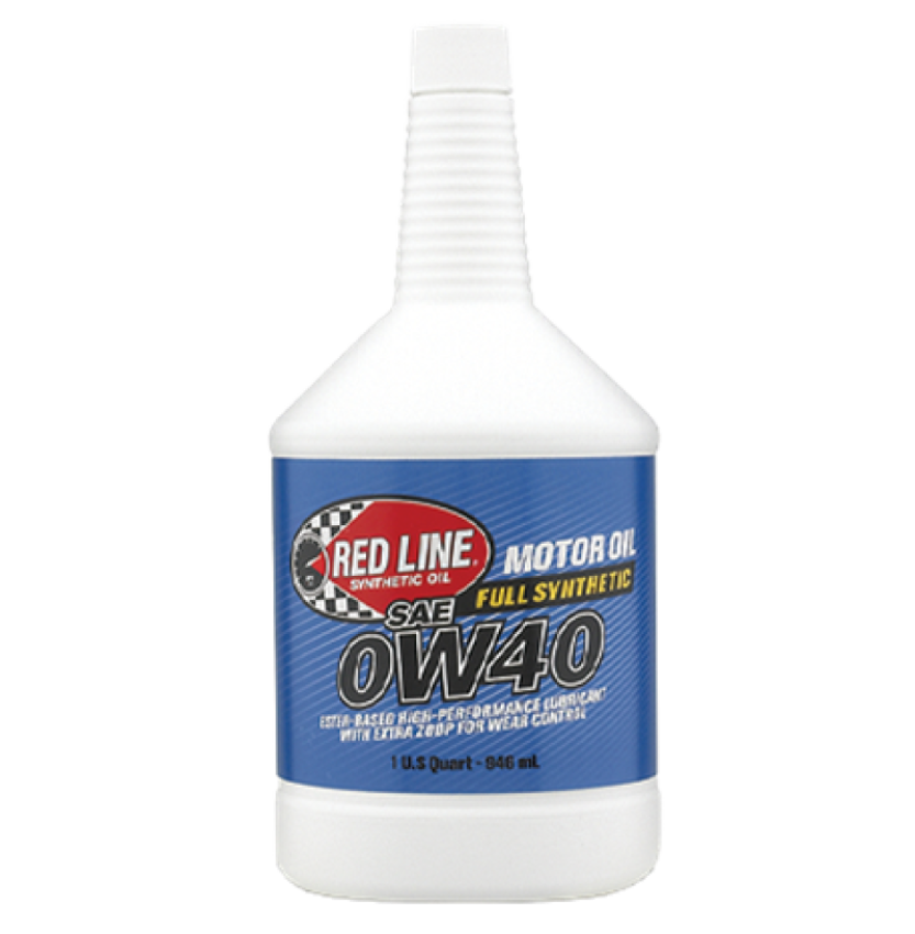 Red Line 0W40 Motor Oil Quart