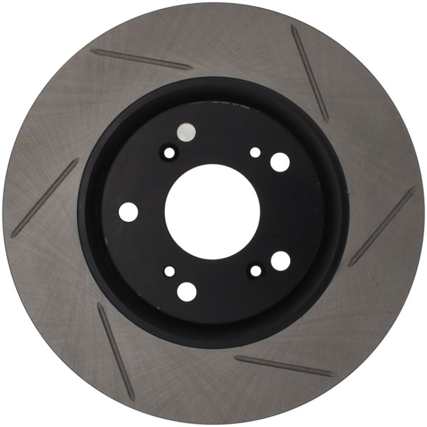 Stoptech 126.40057SL Power Slot Slotted 06-08 Honda Civic Si Front Left Rotor