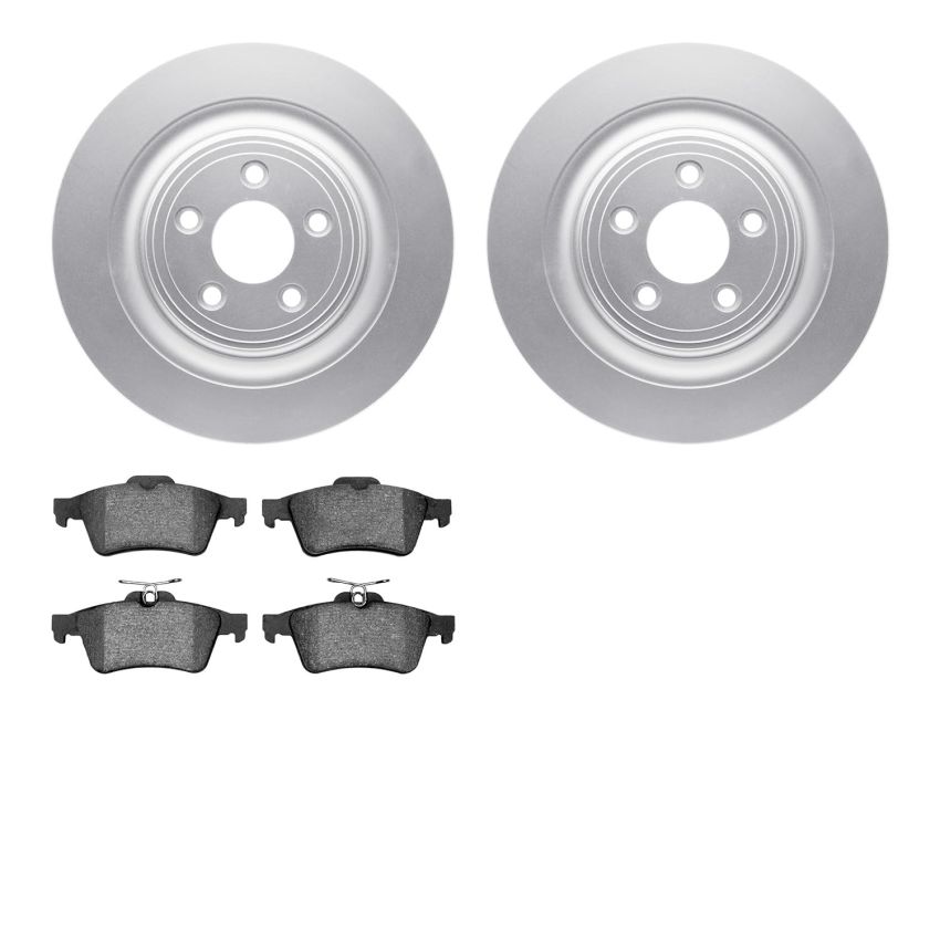 Dynamic Friction 4502-20040 Rotor Kit