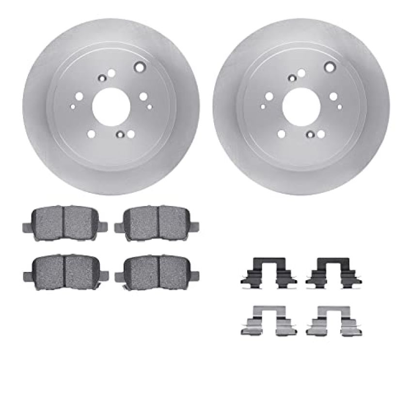 Dynamic Friction 6512-59372 Rotor Kit