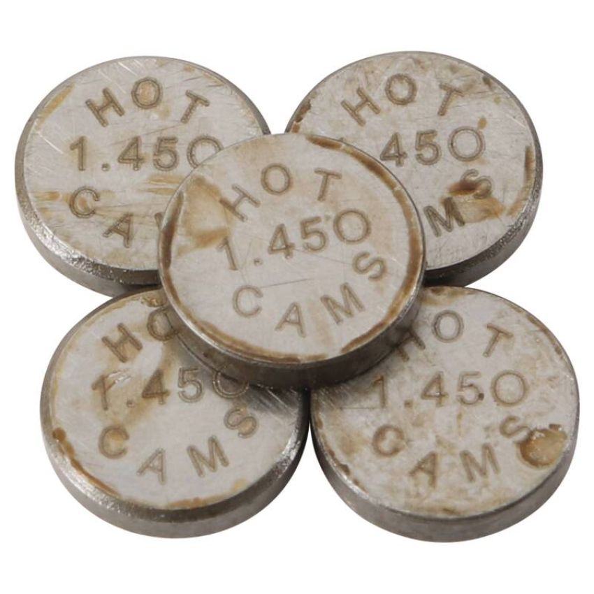 Hot Cams 5PK748145 07-16 CRF 150 R/2016 CRF 150 RB Big Wheel 1.450mm Shim Kit - 5 Pack