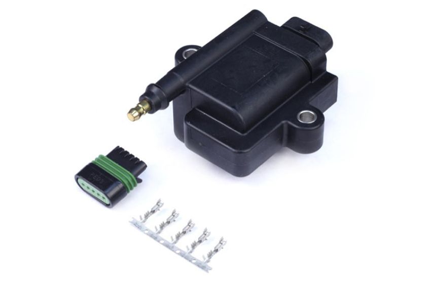 Haltech HT-020114 High Output IGN-1A Inductive Coil w/Built-In Ignitor w/Plug & Pins