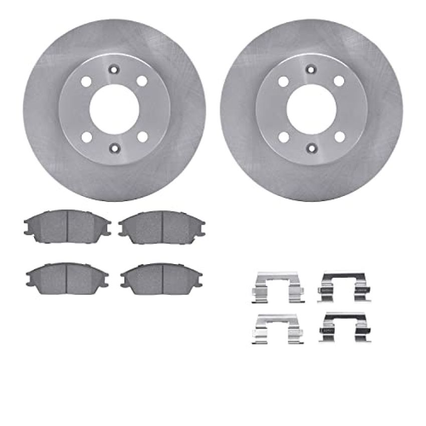 Dynamic Friction 6512-03204 Rotor Kit