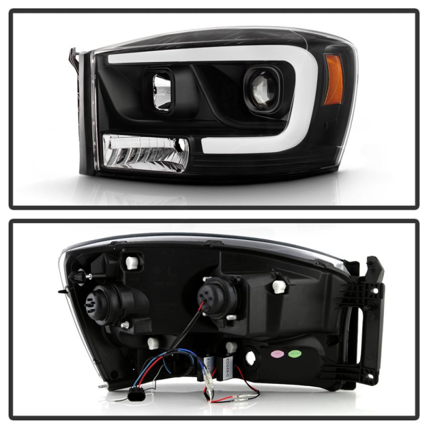 SPYDER 5088178 High-Power LED Module ( Low Beam ) Equipped Headlights - Black