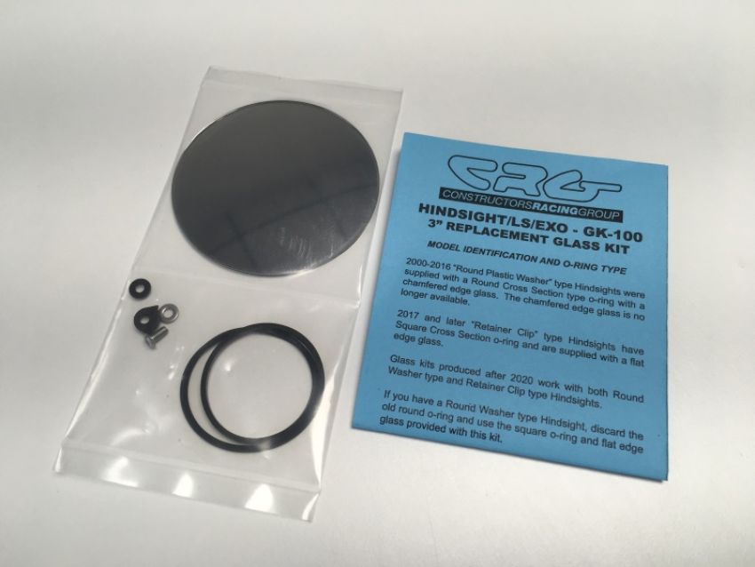 CRG Constructors GK-100 CRG 3 in. Round Replacement Glass Kit