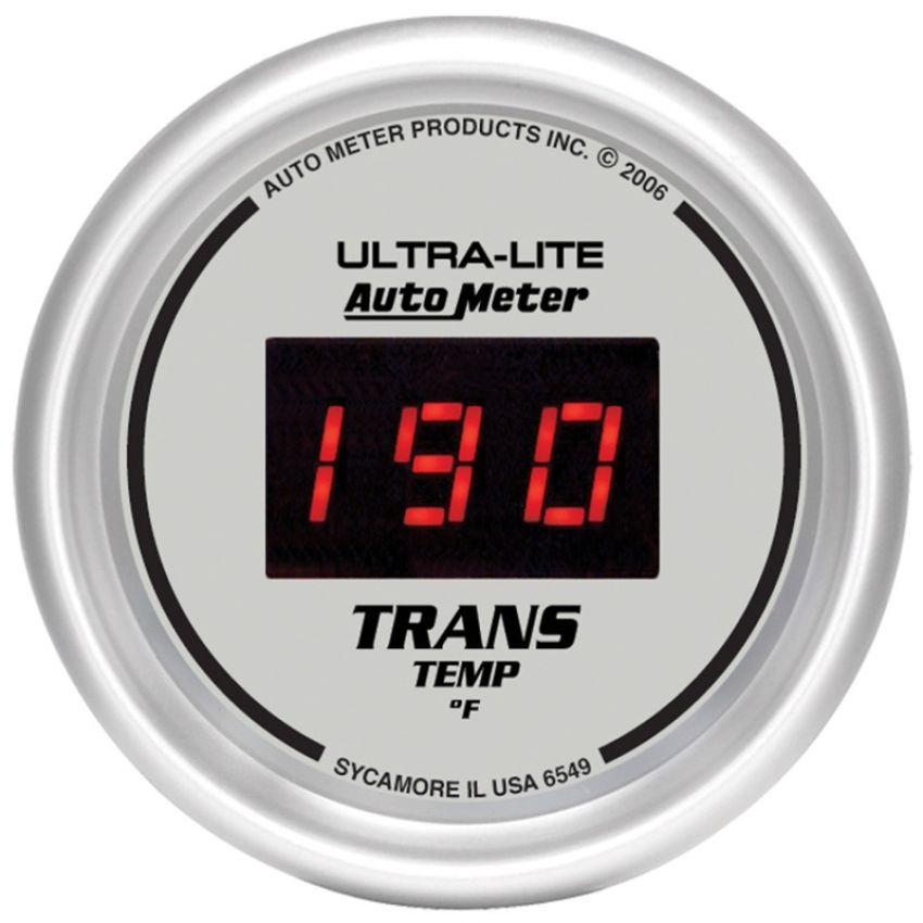 AutoMeter 6549 GAUGE, TRANS TEMP, 2 1/16