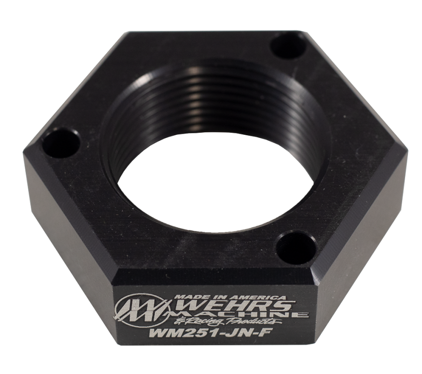 WEHRS MACHINE WEHWM251-JN-F Jam Nut for Spring Slider Fine Thread