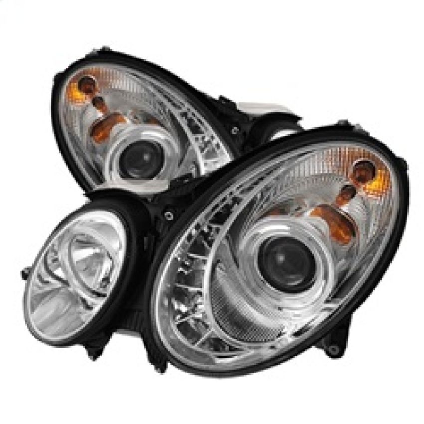 SPYDER 5017499 Projector Headlights - DRL - Chrome