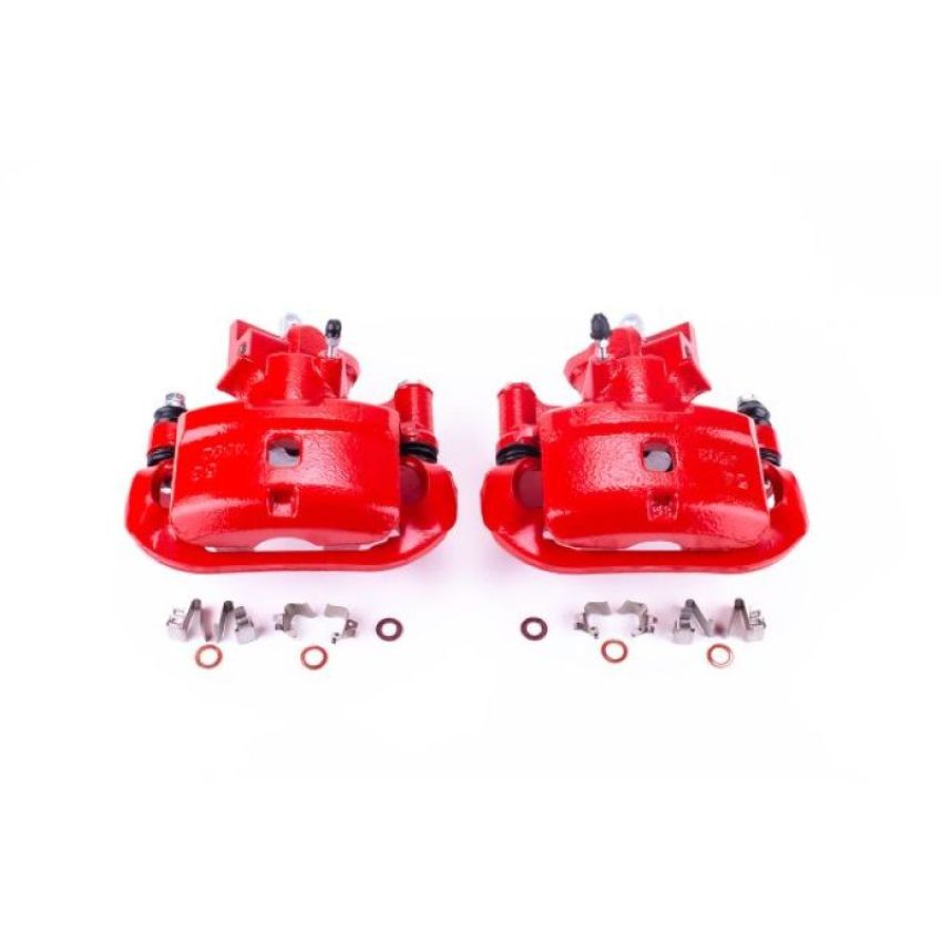 PowerStop S2754 Red Powder Coated Calipers