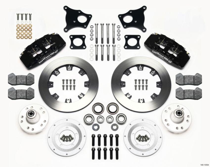 Wilwood 140-13554 Dynapro 6 Front Hub Kit 12.19in AMC 71-76 OE Disc w/o Bendix Brakes