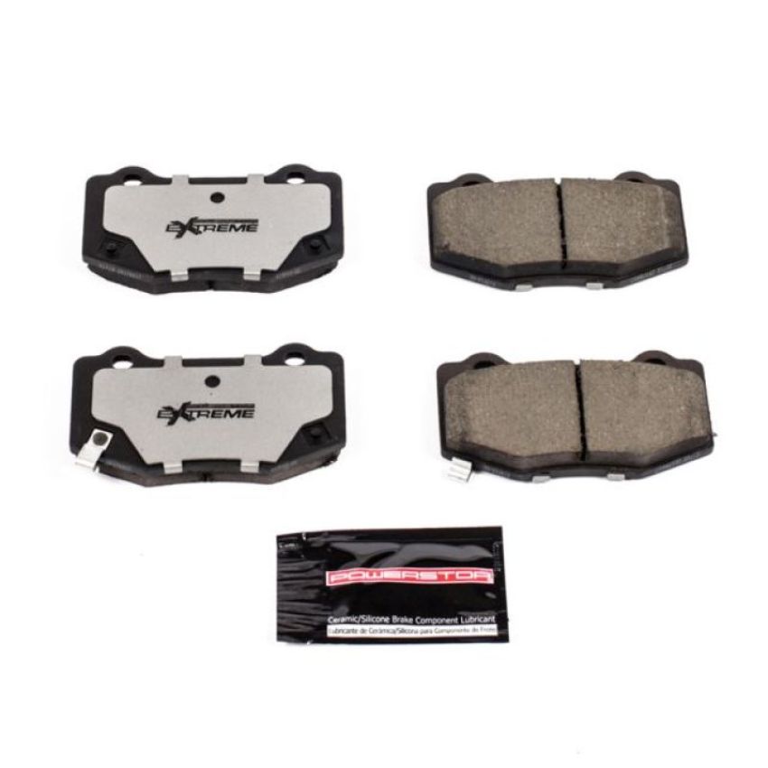 PowerStop Z26-1718 PowerStop - Z26 Performance Carbon-Fiber Ceramic Brake Pads with Hardware Kit