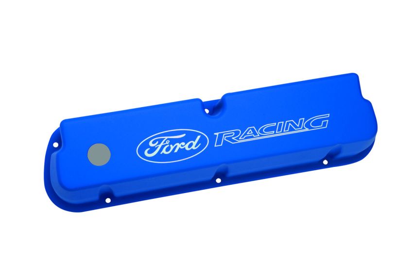 Ford Racing M-6582-LE302BL Blue Satin Valve Covers