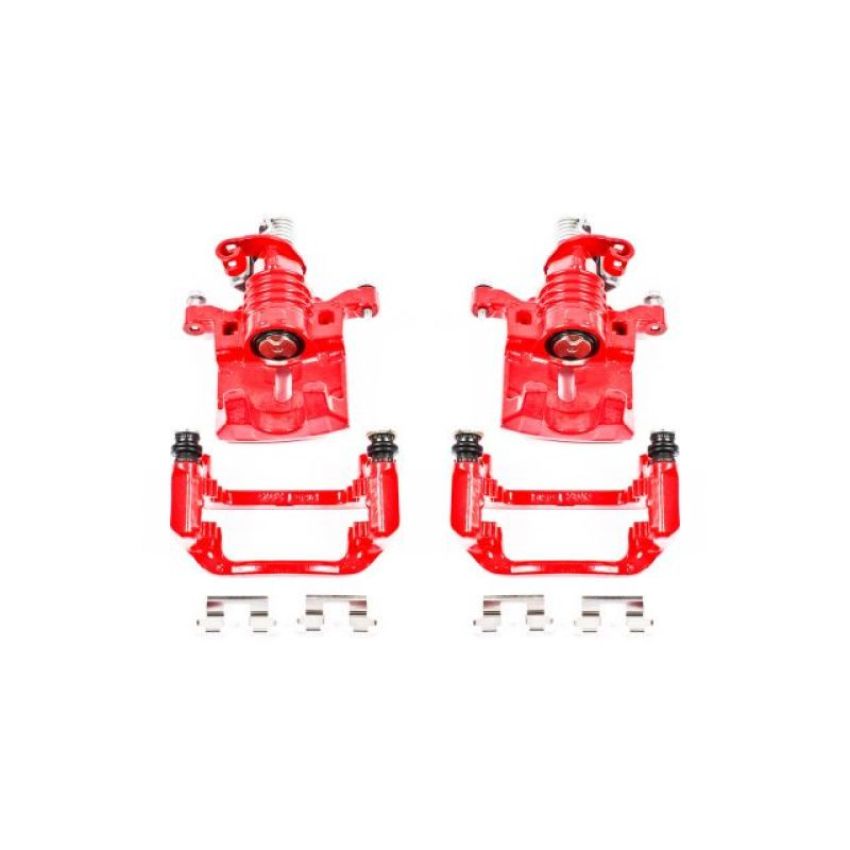 PowerStop S5010 Red Powder Coated Calipers