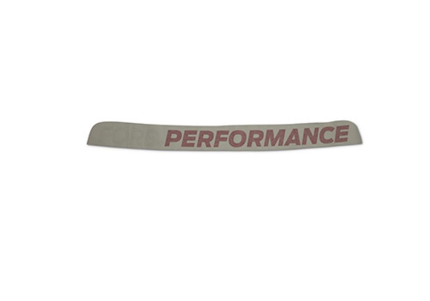 Ford Racing M-1820-MR 2005-2023 Mustang Ford Performance Windshield Banner-White And Red