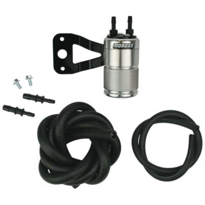 Moroso 85710 Harley-Davidson 88-16 Evo Twin Cam Sportster Air Oil Separator - Polished