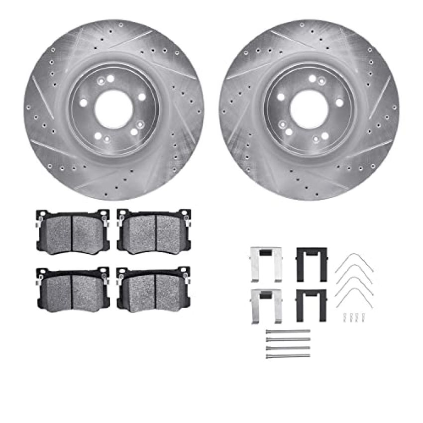 Dynamic Friction 7512-03107 Rotor Kit