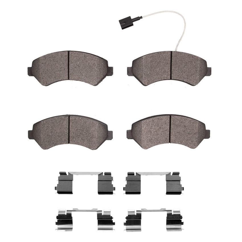 Dynamic Friction 1551-1540-21 Brake Pad Kt