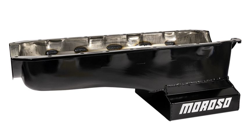 MOROSO MOR20416 BBC 6qt Steel Oil Pan Gen IV GM A-Body Cars