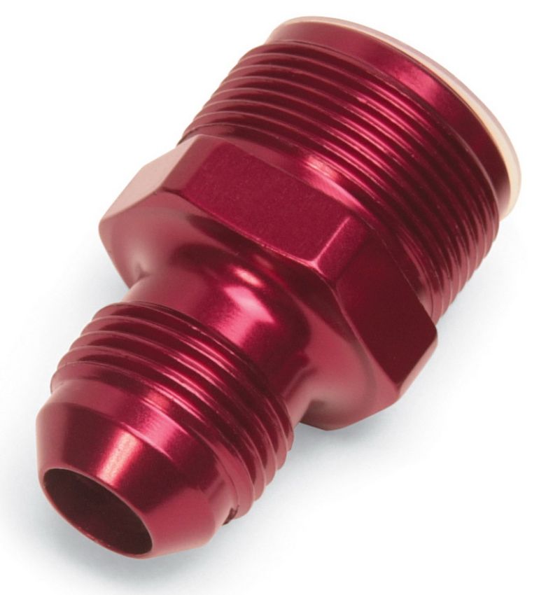 RUSSELL RUS640350 #8 to 1in -20 Carb Adapt Fitting Red
