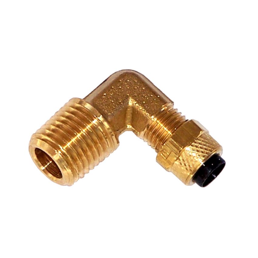 Kleinn Air Horns 51414L Kleinn 1/4In OD Tubing 1/4In M NPT Elbow Compression Fitting