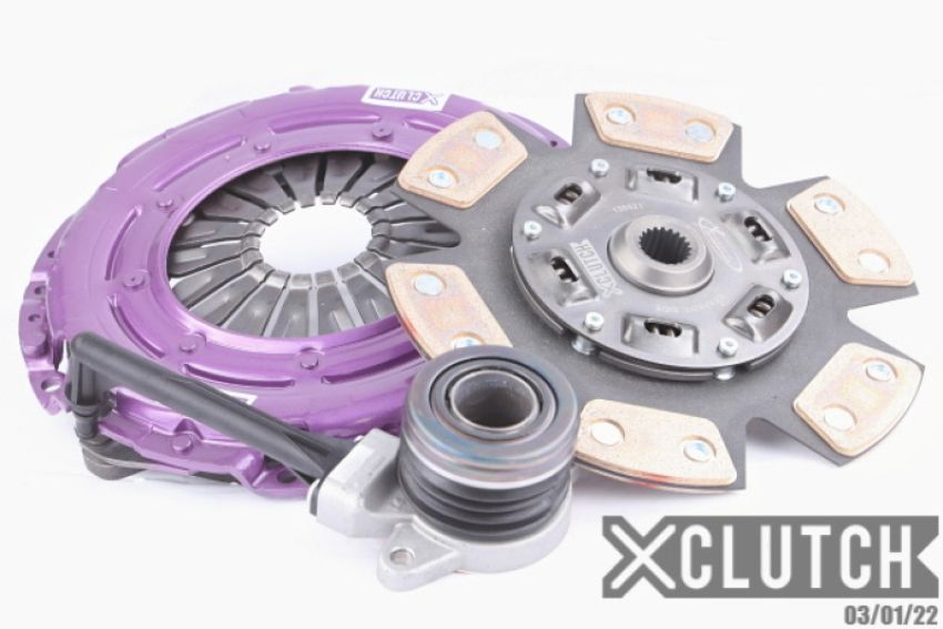 XCLUTCH XKHD24424-1B 14-16 Kia Forte Koup SX 1.6L Stage 2 Sprung Ceramic Clutch Kit