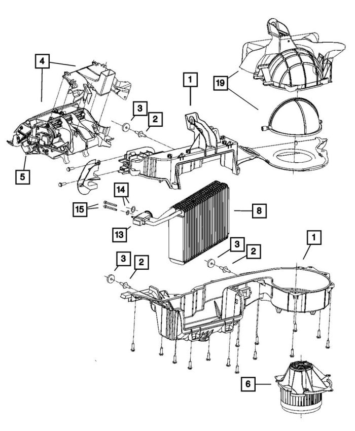 Mopar Actuator A/c And Hea - 5061099AA