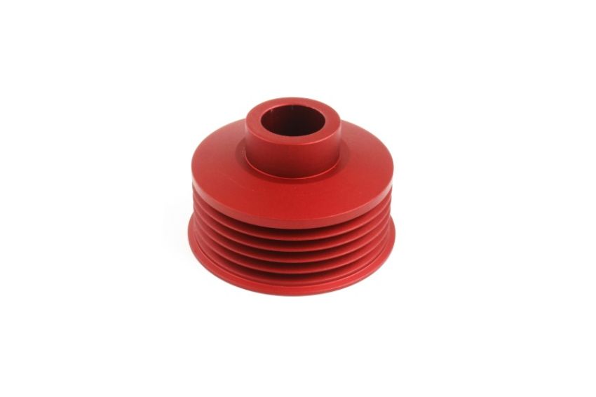 Perrin 07-21 STI EJ Engines Alternator Pulley - Red
