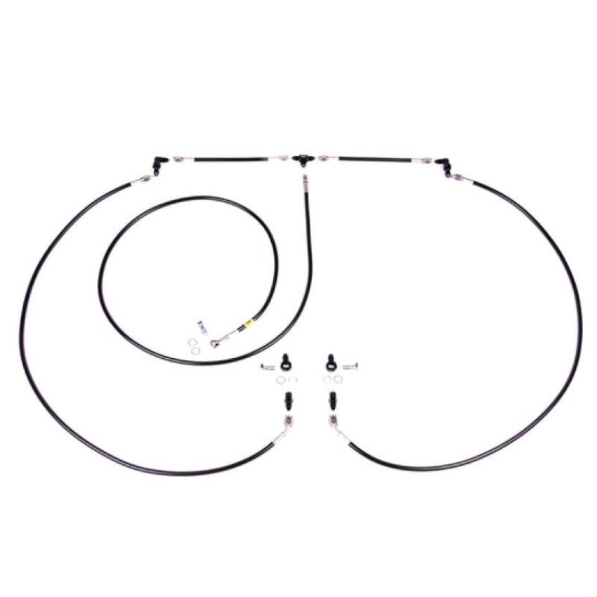 Chase Bays CB-CC-HB Chevrolet Corvette C5/C6 Stand Alone Dual Rear Calipers Hydro Handbrake Brake Line Kit