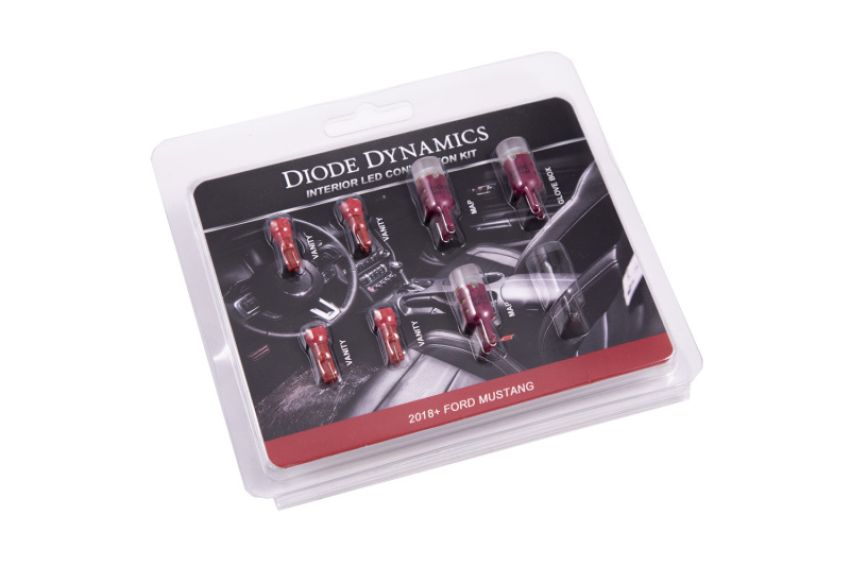 Diode Dynamics DD0358 18-19 Mustang Stage 2 Mustang Interior LED Light Kit - Red
