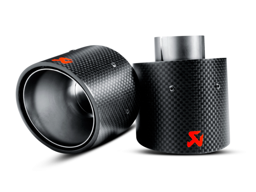 Akrapovic TP-MINR56/57-CA Tail pipe set (Carbon)