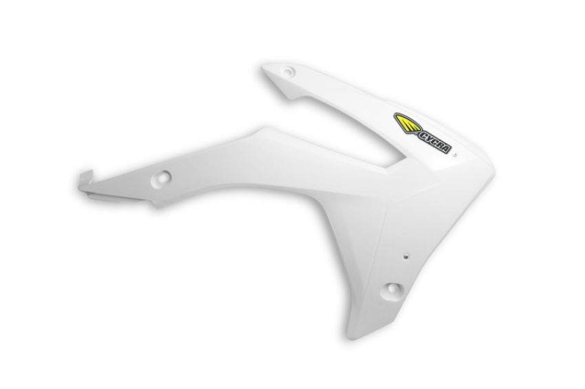 Cycra 1CYC-1887-42 13-17 Honda CRF250R-450R Powerflow Radiator Shrouds - White
