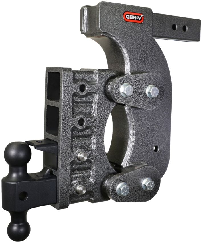 GEN-Y Hitch GH-1524 Gen-Y The Boss Torsion-Flex 2.5in Receiver 15in Drop Hitch w/Dual-Ball/Pintle Lock/Stab Kit