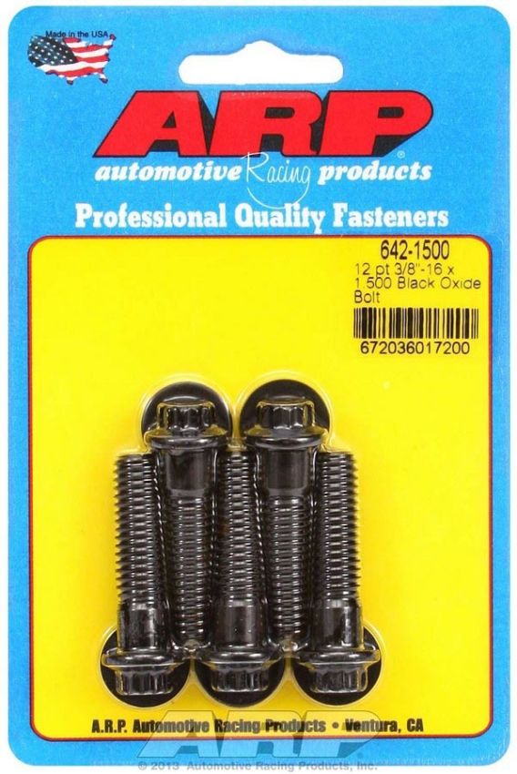 ARP ARP642-1500 Bolt Kit - 12pt. (5) 3/8-16 x 1.500
