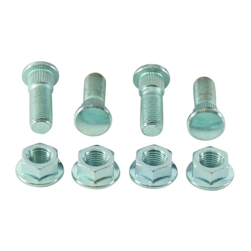 QuadBoss 608264 04-05 Polaris ATP 330 4x4 Front Wheel Stud & Nut Kit
